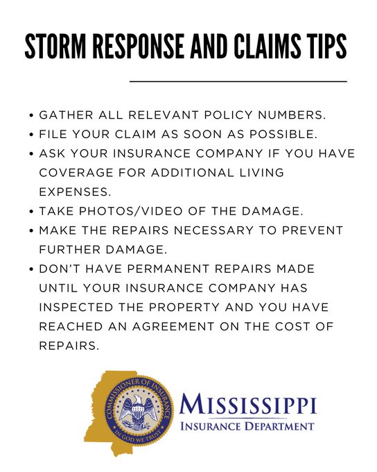 If your home was damaged in the May 6-7, 2026 storms, now is the time to take action. File a claim and let your insurance company know the extent of the damage.